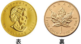 メープルリーフ金貨